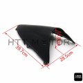 Httmt- Black Double Bubble Windscreen Windshield For 2012-2014 Ducat 899 1199 P N Cfp-2310-3-cl