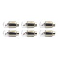 Led Valve Stem Caps Lights Kit 6pcs Tire Bike Wheel For Car Trucks Golf Cart Assemblies Bicycle Motorcycle Tyre Spoke Flash 