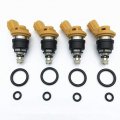 4pc Fuel Injector 16600-rr543 For Nissan Skyline R33 Silvia S14 Fairlady Z32 Sr20det
