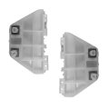 Rear Upper Bumper Support Bracket Pair For Toyota Corolla 2011 2012 2013 Driver And Passenger Side Replaces To1142109 To1143109 