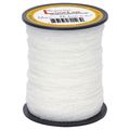 Clik-clik Loopline Sign Hanging Cord No-knots To Tie Easy-to-use And Reusable String 328 Ft White 