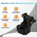 Idle Air Control Valve Fit For Hyundai Sonata Elantra Tucson Kia Optima Sportage 1997 1998 1999 2000 2001 2002 2003 2004 2005