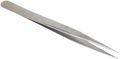 Erem 3sa Stainless Steel Straight Ultra Fine Anti Magnetic Tweezer 4 75 Overall Length 