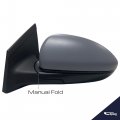 Spieg Gm1320421 Driver Side Mirror Replacement For Chevrolet Cruze 2011-2015 Power Heated Manual Fold Primed Cover 5 Pin Left