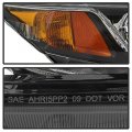 Acanii For 2013-2015 Honda Civic Sedan 13 Coupe Factory Style Headlight Headlamp Replacement Right Passenger Side