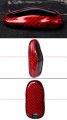 Cuztom Tuning Premium Real Red Carbon Fiber Key Case Cover Fits For 2012-2018 Tesla Model S Fob Remote