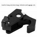 Kimiss Motorcycle Universal Hook Scooter Helmet Cnc Aluminum Alloy Bag Luggage Hanger Carry Holder Mortise And Tenon Design