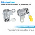 X Autohaux 1 Pair Door Lock Cylinder Set Kit With 2 Keys For Toyota Tacoma 1995-2004 Dl-107 Dl108r Front Driver And Passenger