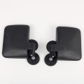 G-plus 2pcs Magnetic Side Mirror Tractor Left Right 114lb Rated Magnet Rubber Coated Mirrors For Compact Tractors Full Size