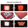 Universal Fitment Square Red Led Third Brake Light Rear Tail Stop Safety Lamp For Cars Lb3-u2-rd-led Waterproof High Mount