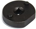 W83165 Brake Caliper Piston Compressor Tool For Gm And Ford Rear Wheel Disc Brakes 3 In Drive 2 1 7 8 Sizes 
