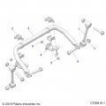 Polaris Rzr Sway Bar Bracket Genuine Oem Part Qty 1