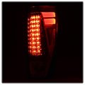 Acanii For 2002-2006 Chevy Avalanche 1500 2500 Chrome Led Tail Lights Brake Lamps Replacement Driver Passenger Side
