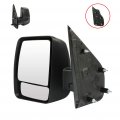 Ocpty Driver Side Mirror For 2012-2018 Nissan Nv2500 Outside Accessories Easy-adjustable Manual Folding View