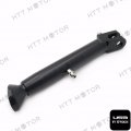 Httmt Ak-003- Black Cnc Adjustable Kickstand Side Stand Compatible With 2008-2012 Kawasak Zx-10r Zx 10r
