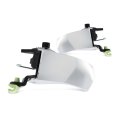 Interior Door Handle Pair For Ram 2500 2011 2017 Front Or Rear Driver And Passenger Side Chrome Replacement 68044821aa