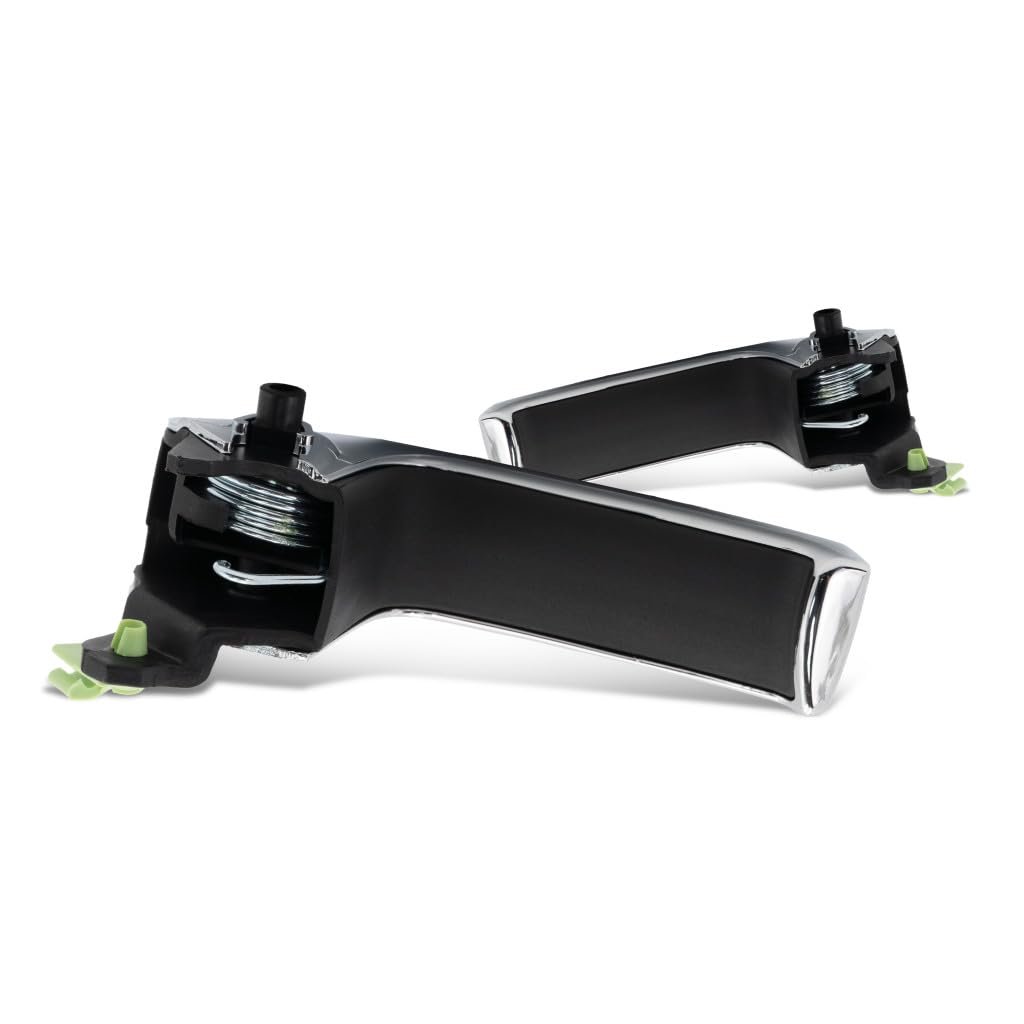 Interior Door Handle Pair For Ram 2500 2011 2017 Front Or Rear Driver And Passenger Side Chrome Replacement 68044821aa