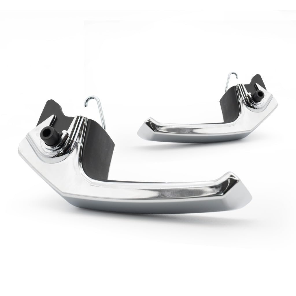 Interior Door Handle Pair For Ram 2500 2011 2017 Front Or Rear Driver And Passenger Side Chrome Replacement 68044821aa