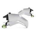 Interior Door Handle Pair For Ram 2500 2011 2017 Front Or Rear Driver And Passenger Side Chrome Replacement 68044821aa