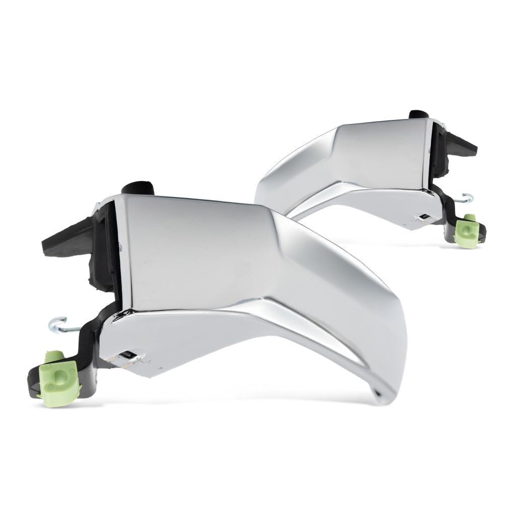 Interior Door Handle Pair For Ram 2500 2011 2017 Front Or Rear Driver And Passenger Side Chrome Replacement 68044821aa