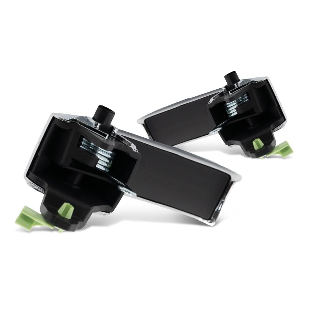 Interior Door Handle Pair For Ram 2500 2011 2017 Front Or Rear Driver And Passenger Side Chrome Replacement 68044821aa