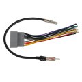 Aftermarket Radio Install Wire Harness With Antenna Adapter Plug For Chrysler Town And Country 2002 2007 Dodge Jeep Models 