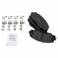 Trq Front Ceramic Brake Pad Rotor Kit W Chemicals For Corolla Matrix Vibe Xd