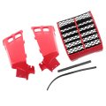Red Oil Tank Side Cover And Radiator Replacement For Yamaha Banshee 350 1987-2006 2gu-21721-60-00 2gu-21711-60-00 