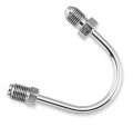 Goodridge Brake Fitting 150 3 8in 24 I F Chrome 6150-03ch 