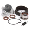 Domestic Gaskets Dg-0664440568 Timing Belt Kit Water Pump Compatible With Replacement For 01-05 Civic Honda 1 7l Sohc D17a