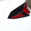 Sekhyna Tail Light Side Panel Molding Sticker Trim Soft Carbon Fiber 2pcs Compatible With Corvette C8 Stingray 2020-2023