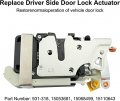 Door Lock Latch Actuator Motor Compatible With Cadillac Escalade Silverado Avalanche Gmc Sierra Yukon 1500 2500 3500 Dh