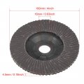 Uxcell 4-inch Flap Wheels 72 Page Grinding For Angle Grinders 320 Grits 10 Pcs