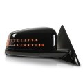 Right Passenger Side Mirror Glossy Black Without Blind Spot For Benz E350 E400 E550 2010-2017 Fit Only 2 Doors Coupe Not Fit 4 