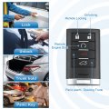 X Autohaux 5 Button Car Keyless Entry Remote Control Replacement Key Fob Proximity Smart M3n5wy7777a For Cadillac Cts 2008-2014