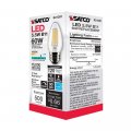 Satco 6pk 5 5w B11 Led 4000k Medium Base Dimmable 60w Equiv