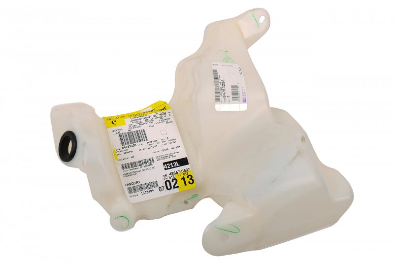 Windshield Washer Solvent Container 84763238 For Chevrolet Buick Gmc Cadillac Natural Color Machined Finish