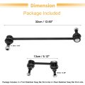 4pcs Front Rear Sway Bar Links Stabilizer Link Kit For Scion Tc 2005-2010 Suspension No K750009 K750008 K90433