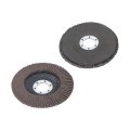 10 Pcs Aluminum Oxide Flap Discs 4 5 In X 7 8 40 Grit Grinding Sanding Wheels For Angle Grinder Heavy Duty Material Removal And 