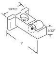 Window Roller Assembly Steel Wheel 5 16 Diameter Package 