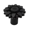 Carlotta Daisy Knob K1074 Large Floral Cabinet Oil Rubbed Bronze Pewter 25 In X 1 