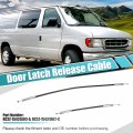 X Autohaux 1 Set Rear Right Side Cargo Door Latch Release Cable For Ford E-150 E-250 E-350 E-450 E-550 Econoline Super Duty Van