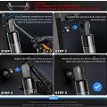 A-premium Tailgate Lift Supports Shock Struts Spring Prop Compatible With Lexus Is250 Is350 2010-2015 C Model Convertible 2-pc