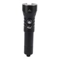 Dive Light Aluminum Alloy Diving Flashlight 2000 Lumens Underwater For Snorkeling And Hiking