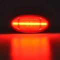 Nslumo Wheel Fender Side Marker Lights For F-ord F250 F350 F450 F550 Super Duty 2011-2020 Up Amber Red Rear Bed Markers Smoked