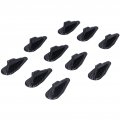 Car Spoiler Fydun Universal 10pcs Set Abs Air Vortex Generator Roof Shark Fins Wing For
