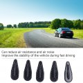 Car Spoiler Fydun Universal 10pcs Set Abs Air Vortex Generator Roof Shark Fins Wing For