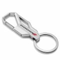 Ipick Image Compatible With Dodge Logo Silver Carabiner-style Snap Hook Metal Key Chain