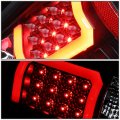 Auto Dynasty C-tube 3d Stripe 12-led Tail Lights Brake Lamp Compatible With Chevy Silverado 1500 2500hd 3500hd 2007-2013 Driver