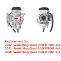 Carburetor Carb Replacement For 2000-2002 Suzuki King Quad 300 Ltf300f 4x4 13200-39d22